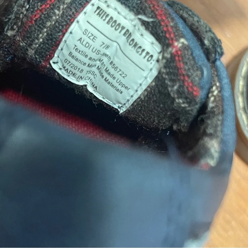 Lily & Dan Boys Navy Oxford Dress Shoes Size 7/8 Toddler Lug Sole Easy On No Tie